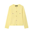 Women's Cardigan with Button Details and Chest Pockets