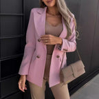 Women's Tailored Double-Breasted Blazer