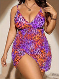 Women's Swimwear with Playful Leopard Print