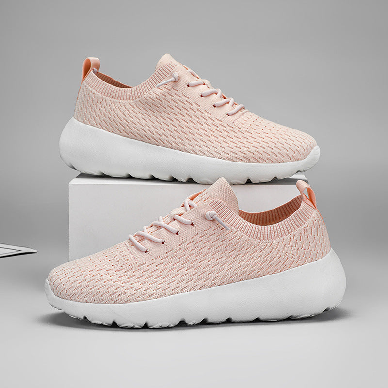 Women's Breathable Sneakers with Flexible Mesh