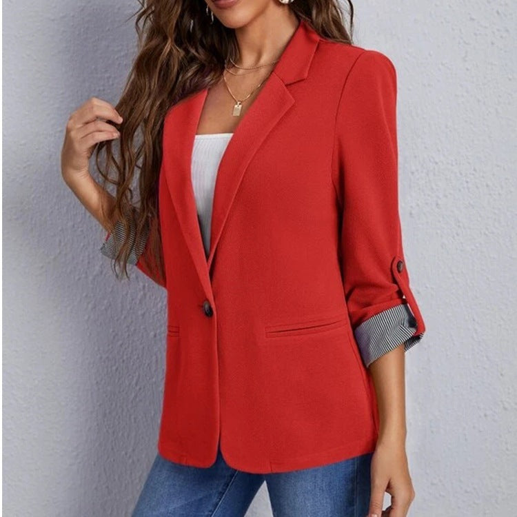 Elegant and Stylish Blazer with Striped Pattern