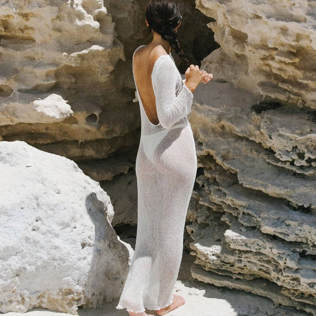Women's Swimsuit with Deep Back