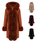 Elegant Parka with Faux Fur Trim