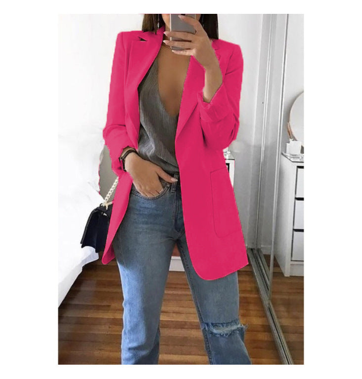 Elegant Tailored Blazer with Practical Pockets