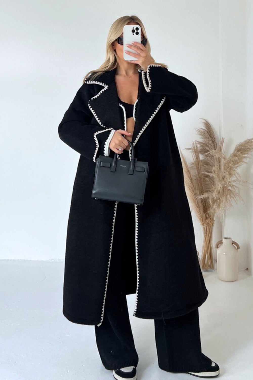 Elegant Boucle Coat