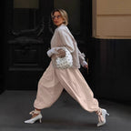 Elegant Summer Jacket with Casual Cut and Loose Sleeves