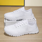 Women's Breathable Sports Sneakers with Flexible Sole Profile