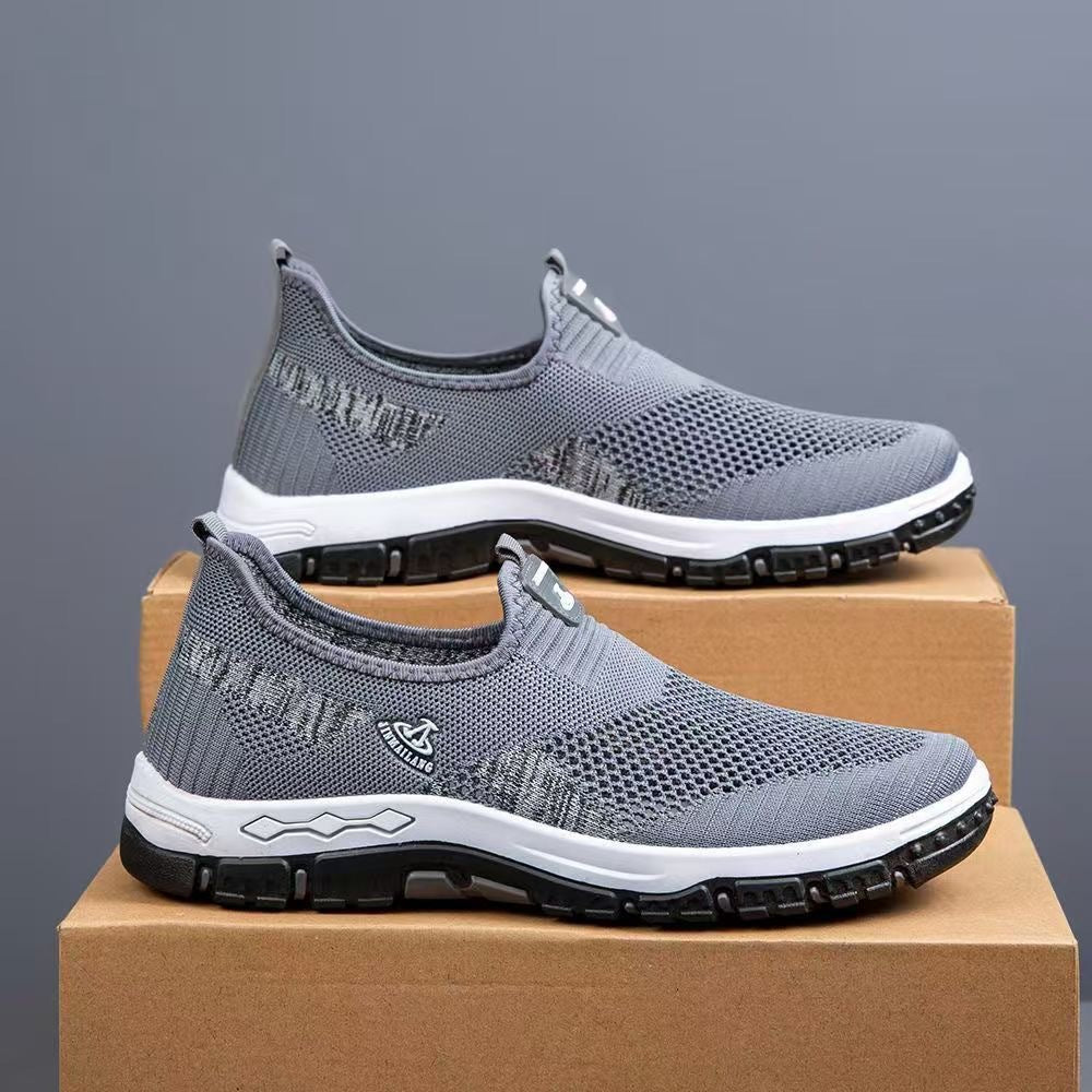 Women's Breathable Slip-On Sports Shoes with Flexible Sole