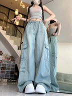 Women's Wide-Leg Cargo Pants