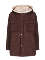 Women's Elegant and Warm Hooded Fleece Jacket