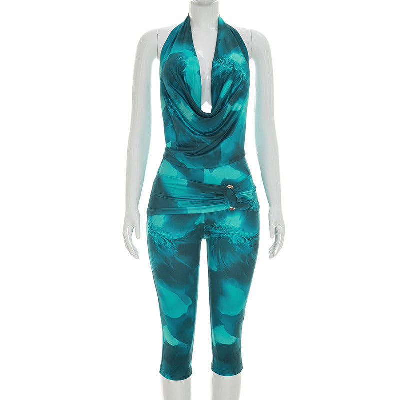 Elegant V-Neck Jumpsuit