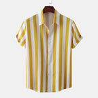 Women's Short-Sleeve Striped Shirt