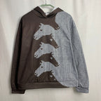 Women's Cozy Horse Print Hoodie