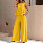 Women's Comfortable and Elegant Wide-Cut Lounge Set