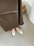 Women's Ballet Flats with Decorative Bow Design and Comfortable Footbed