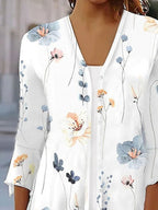 Women's Floral Blouse