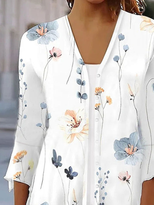 Women's Floral Blouse