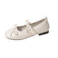Women's Ballet Flats with Decorative Bow Detail