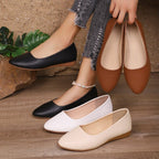 Women's Ballet Flats with Flexible Footbed and Elegant Design