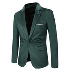 Women's Elegant Slim Fit Velvet Blazer