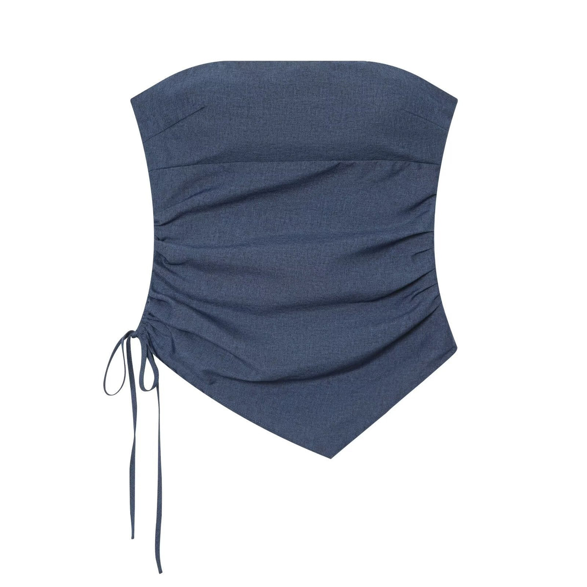 Women's Top with Casual Ruffle Elements