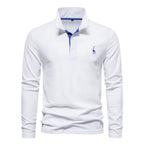 Men's Breathable Cotton Polo Shirt