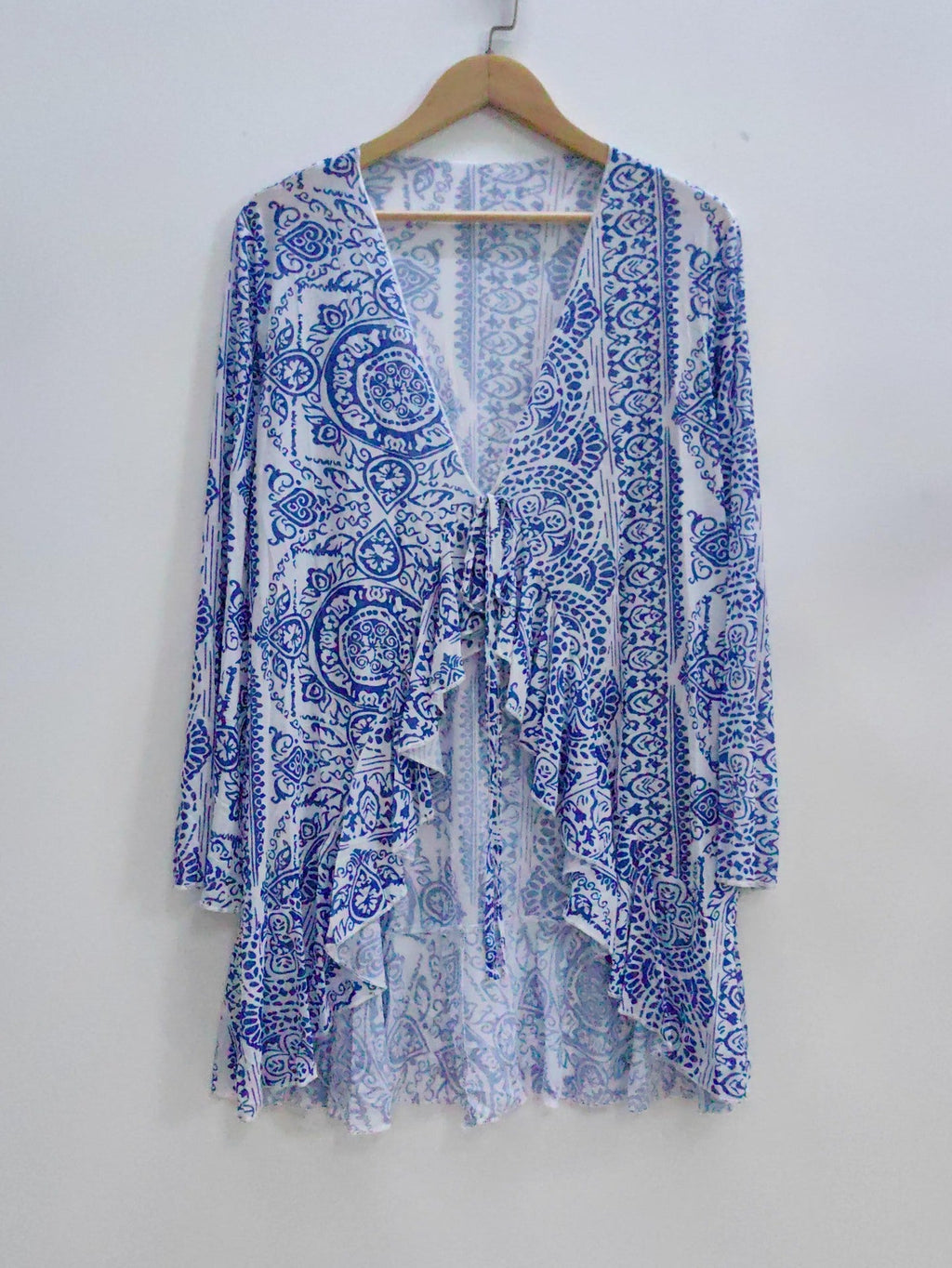 Women's Airy Floral Beach Kimono