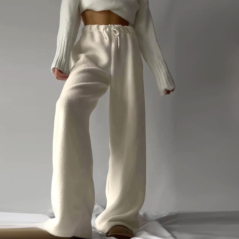 Women's Comfortable Soft Fleece Casual Pants