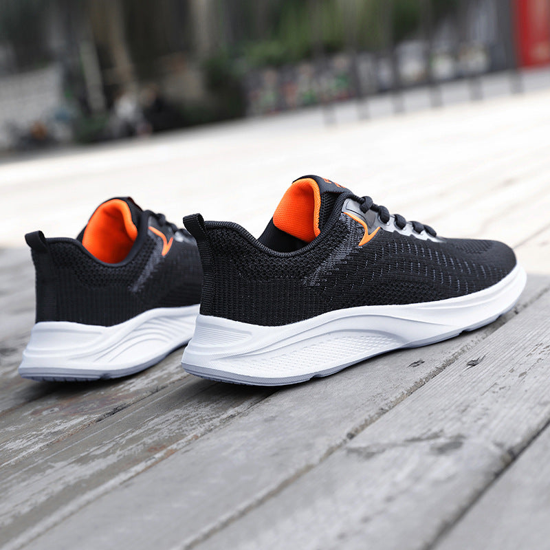 Women's Breathable Running Sneakers with Elastic Upper
