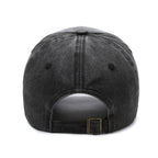 Men's Distressed Cotton Graphic Baseball Cap