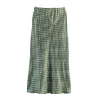 Women's Polka Dot Midi Skirt