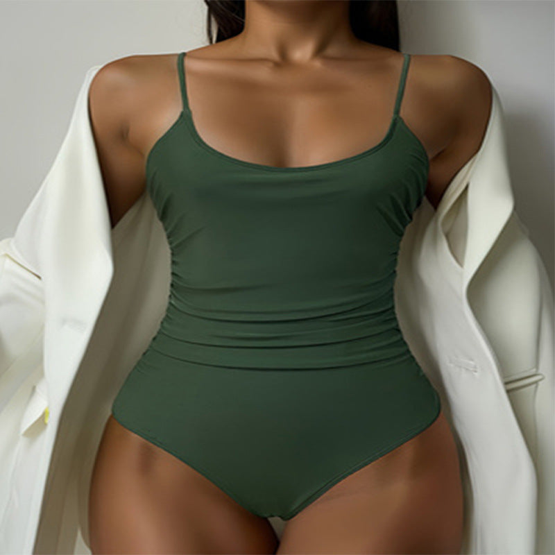 Women's Swimwear with Sophisticated Ruffle Design