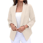 Elegant and Airy Asymmetrical Blazer