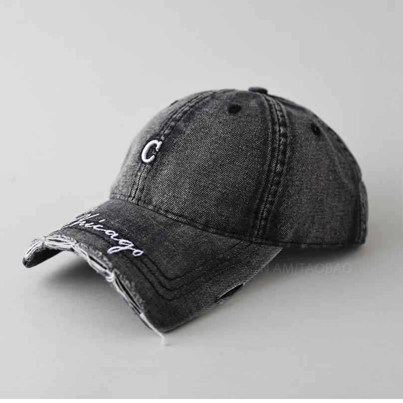 Men's Casual Distressed Baseball Cap