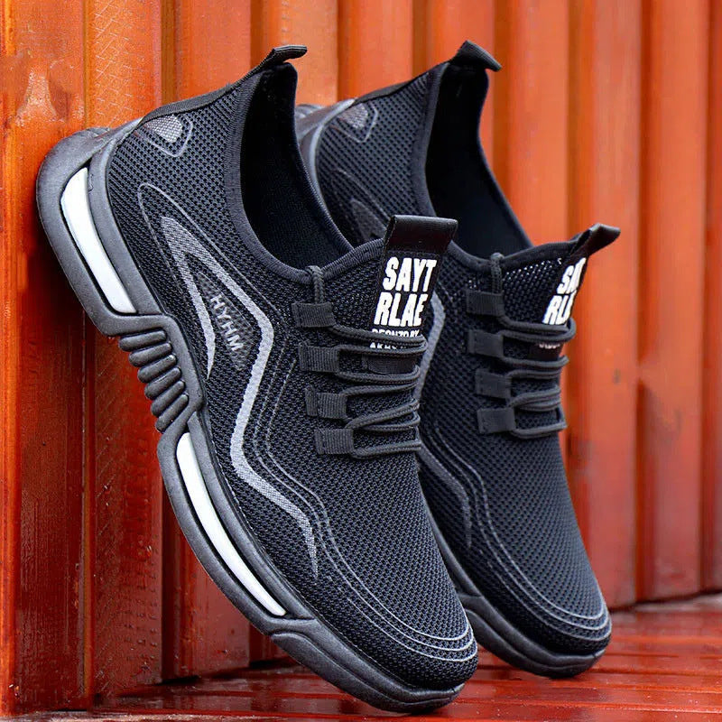 Women's Breathable Sports Sneakers with Flexible Sole and Elastic Entry
