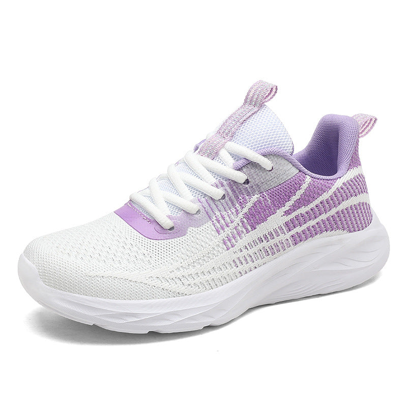 Women's Breathable Running Shoe with Flexible Upper and Cushioned Sole
