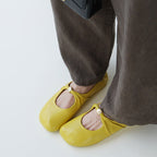 Women's Ballet Flats with Bow Accent