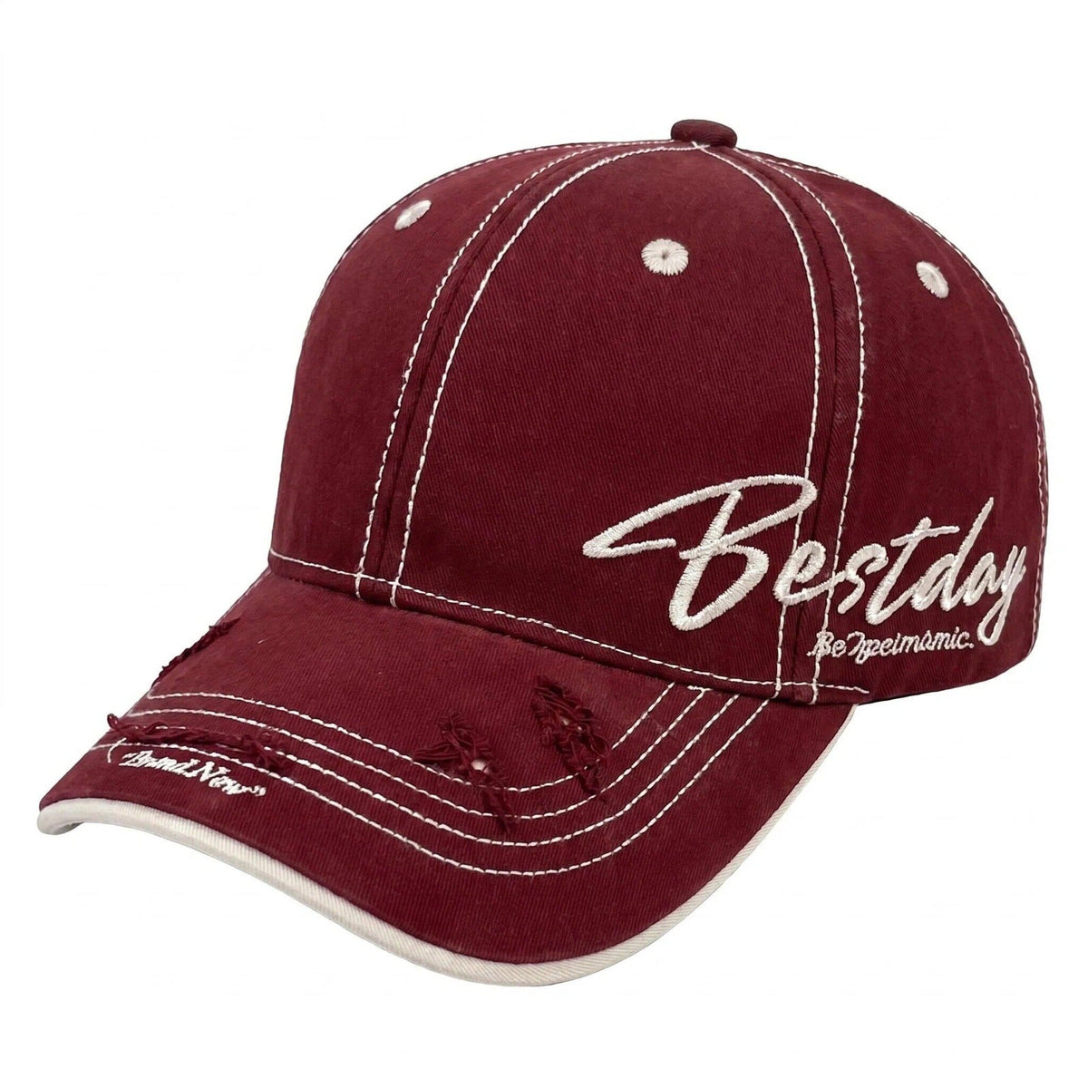 Men's Distressed Casual Cotton Baseball Cap