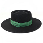 Breathable Sun Straw Boater Hat