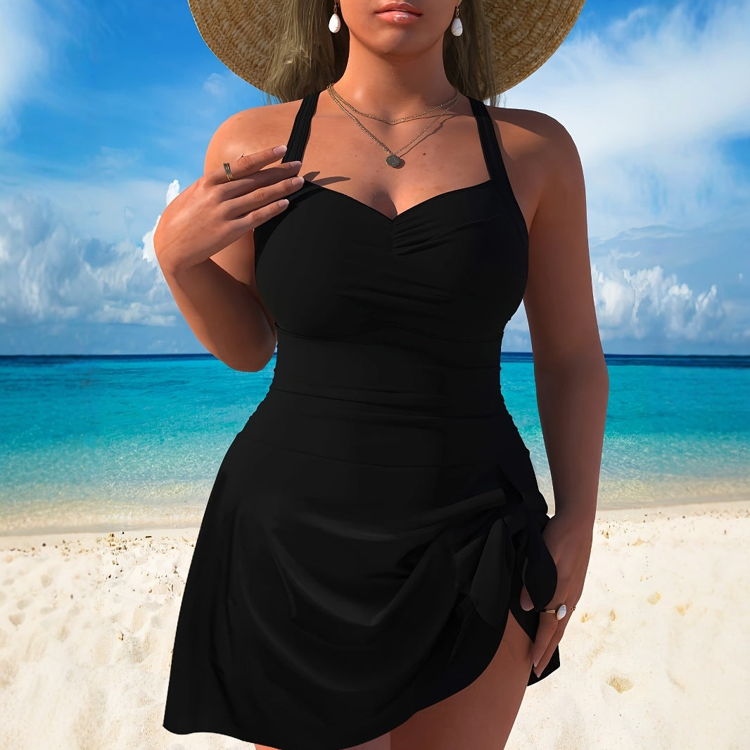 Women's Swimsuit with Side Skirt