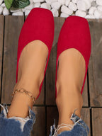 Women's Minimalist Ballet Flats with Anatomical Footbed