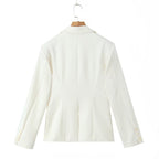 Women's Elegant Blazer with Practical Pockets