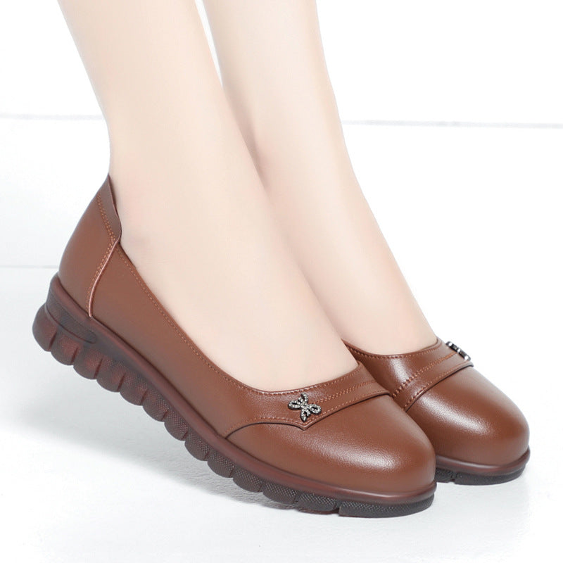 Women's Cushioned Ballet Flats with Embellishments