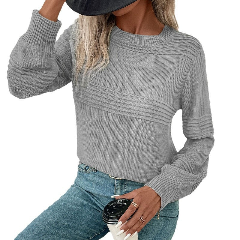 Textured Knit Sweater