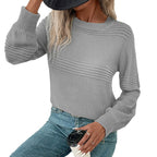 Textured Knit Sweater