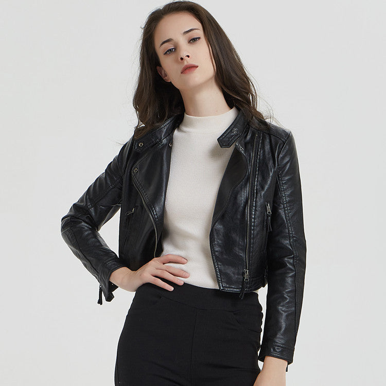 Women's Elegant Biker Jacket
