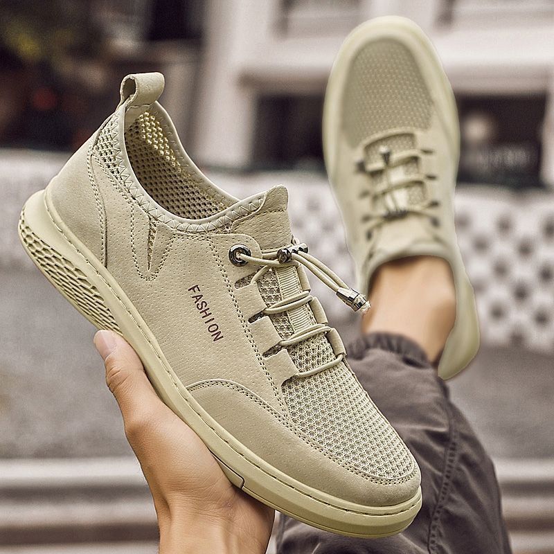 Women's Breathable Casual Sneakers with Non-Slip Sole and Flexible Structure