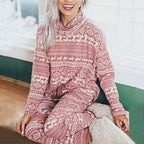 Women's Cozy Polar Fleece Two-Piece Set