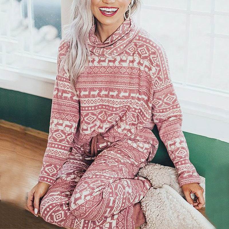 Women's Cozy Polar Fleece Two-Piece Set