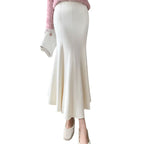 Women's Elegant Flared Maxi Skirt in Lightweight Material